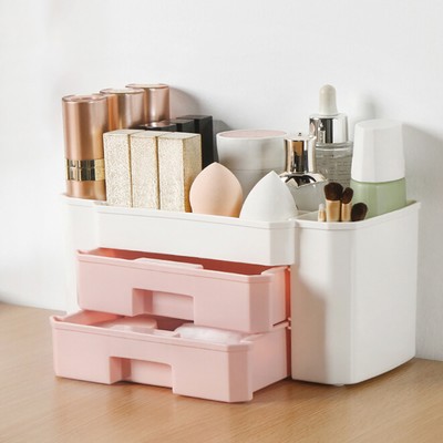 Cosmetic Storage Box Korean Style Shatter-resistant Cosmetic Makeup Organizer