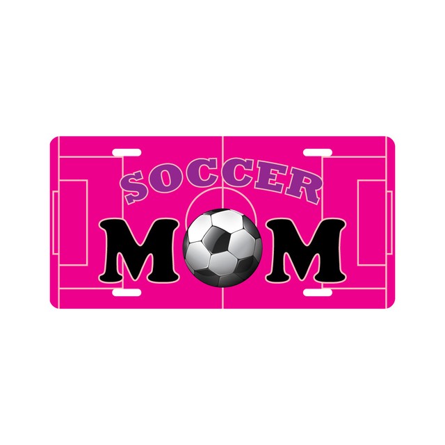SOCCER MOM License Plate Sports Novelty Tag eBay