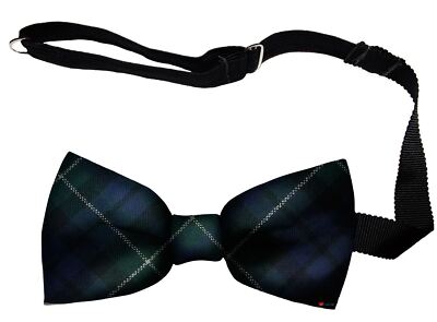 Mens Bow Tie Woven in Scotland MacNeil of Colonsay Modern Tartan