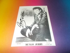 Ray Dorset Mongoose Jerry In The Summertime Signed Autograph Autograph Card
