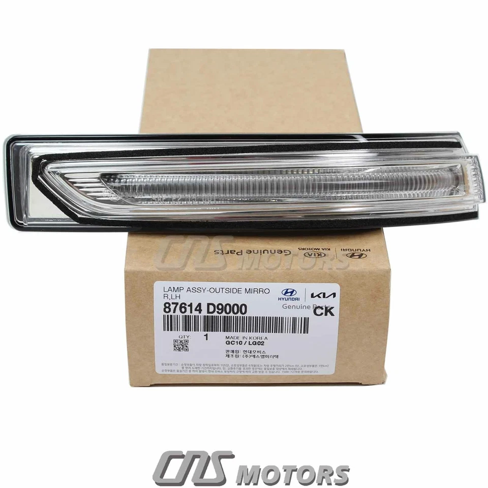 GENUINE Side Mirror Signal Repeater Lamp LEFT for 17-19 Kia Sportage 87614D9000 Foto 4 de 4