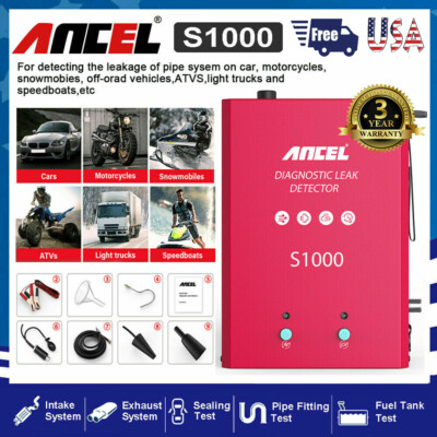 ANCEL EVAP Smoke Machine Leak Detector Tester Car Fuel Pipe EVAP Diagnostic Tool