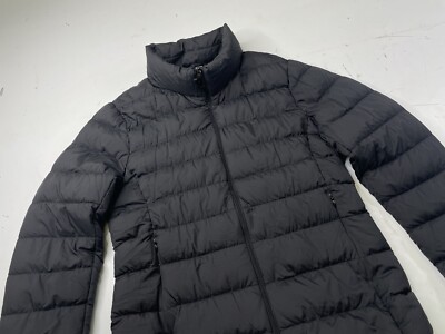 Uniqlo Ultra Light Packable Down Jacket Womens Small Quilted Zip
