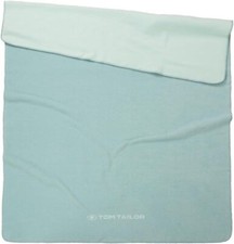 Tom Tailor Jacquard Decke Wendemotiv Türkis Helltürkis 200 x 150 cm