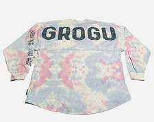 NEW 2022 Disney Parks Star Wars Grogu Baby Yoda Tie Dye Spirit Jersey XL NWT