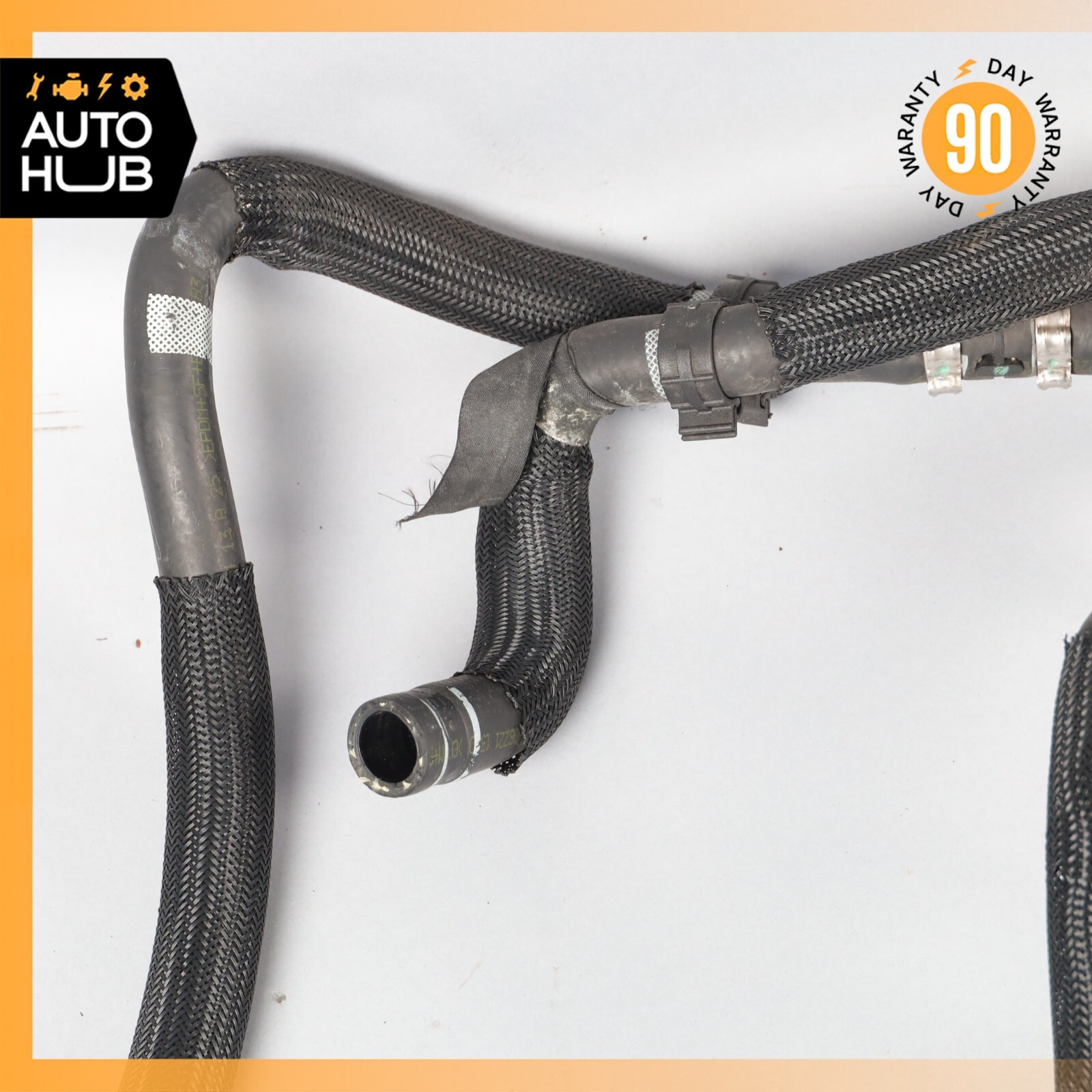 14-17 Maserati Quattroporte Ghibli Engine Radiator Cooling Hose Pipe Set OEM 69k