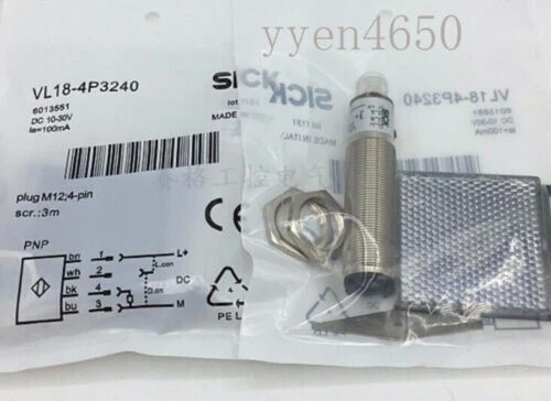 Sensor interruptor de proximidad SICK VL18-4P3240 1 PIEZA nuevo en caja envío rápido - Imagen 2 de 3