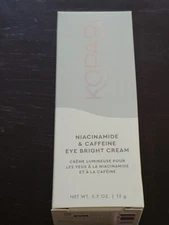 Kopari Niacinamide & Caffeine Eye Bright Cream ~ .5 oz