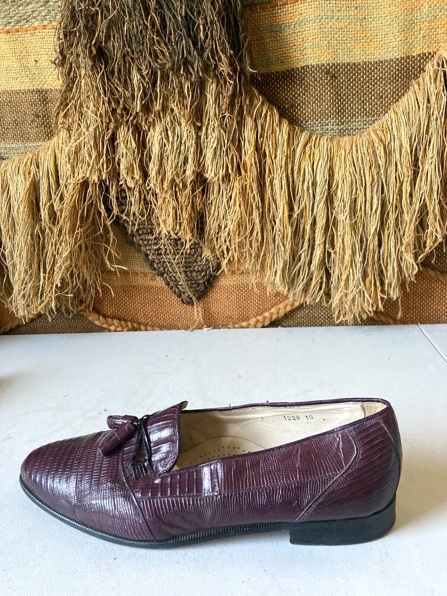 Lizard skin deals loafers