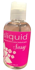 Sliquid Naturals H20 Water Based Lubricant 4.2 Oz Sassy