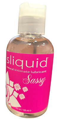 Sliquid Naturals H20 Water Based Lubricant 4.2 Oz Sassy