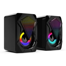 PC Lautsprecher Gamer Boxen für Laptop Compu...