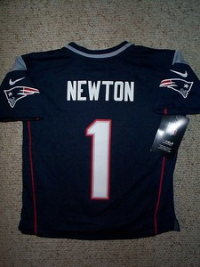 youth cam newton patriots jersey