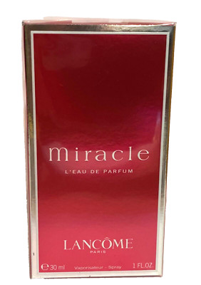 Lancome MIRACLE  Eau De Parfum EDP  1.0 oz/30 ml  Sealed Box