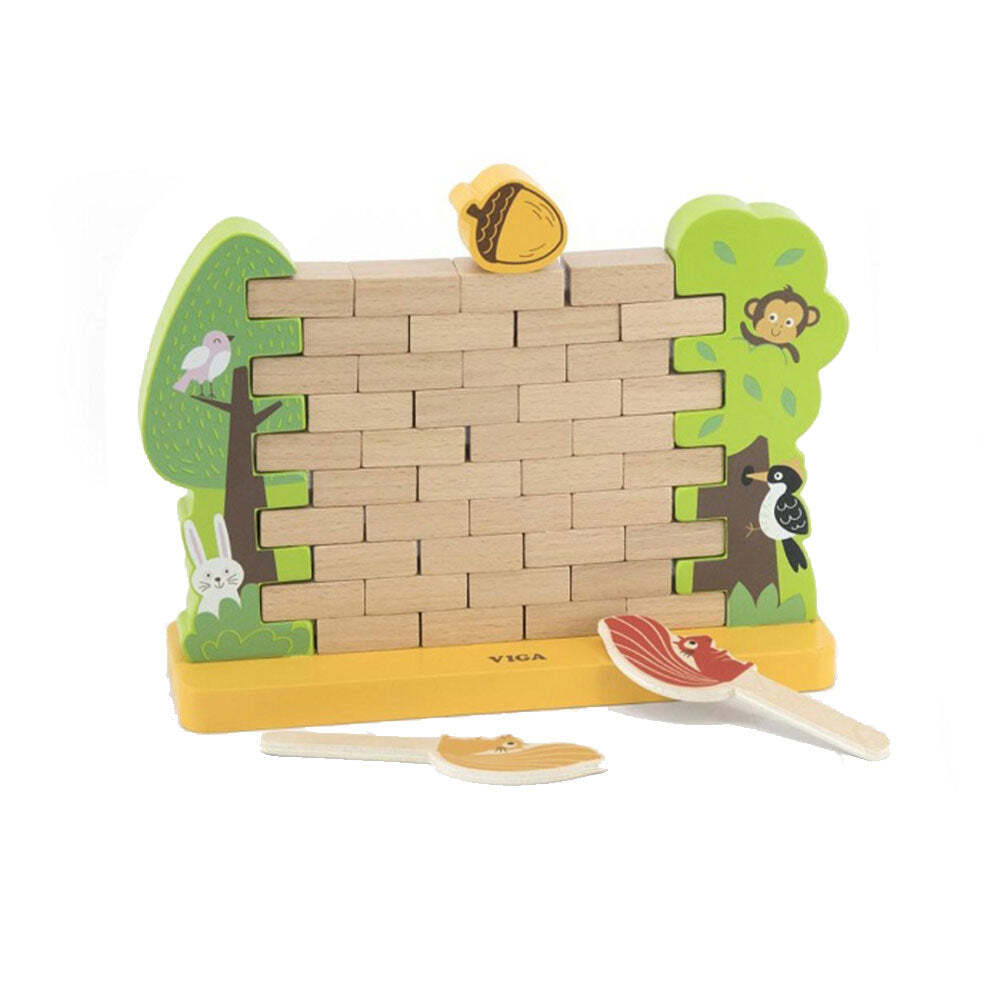 Viga Steady Squirrel Building Brick Balancing Game Pensiero logico dai 3 anni in