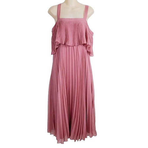 PinkBlush Maternity Chiffon Dress Medium