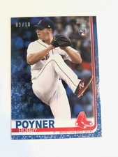 2019 Topps Mini Online Exclusive Blue Parallel Bobby Poyner Red Sox RC 571 /10