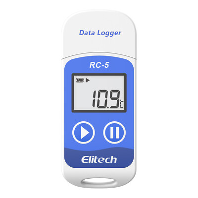 #ad Elitech RC 5 USB Reusable Temperature Data logger Temp Recorder with PDF Report $19.99
