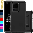 For Samsung Galaxy Note 20 / 20 Ultra Defender Case w/Belt Clip fits Otterbox
