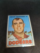 1967 TOPPS BRUCE BRUBAKER LOS ANGELES DODGERS #276