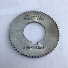 Slitting Saw 2.1/4 X 0.100 X 1 Inch Bore