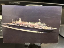 Cruise Ship Postcard: ms Noordam/ Nieuw Amsterdam 1980’s Holland America Line