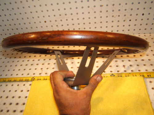 Alfa Romeo spider PERSONAL 75-81 WOOD Classic Steering 1 Wheel, No Horn switch - Picture 17 of 24