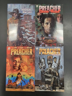 洋書 PREACHER 4 x Book Set GARTH ENNIS Preacher - BOOKS 4,5,6,7