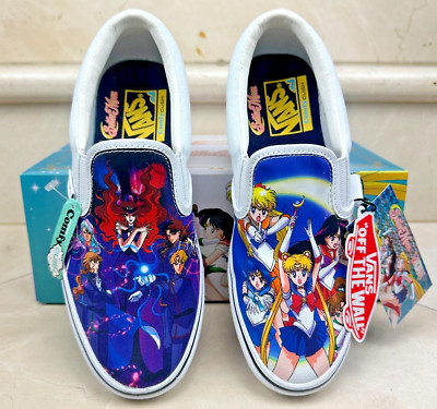 Mens 5.5 / Womens Size 7 - Vans X Sailor Moon - Pretty Guardians - Comfycush