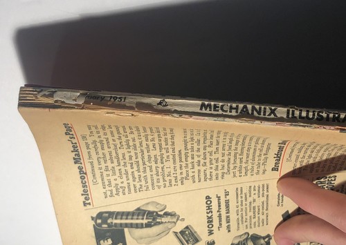 1951 February, Popular Mechanics Magazine, New in Science(CP195) - Picture 4 of 5