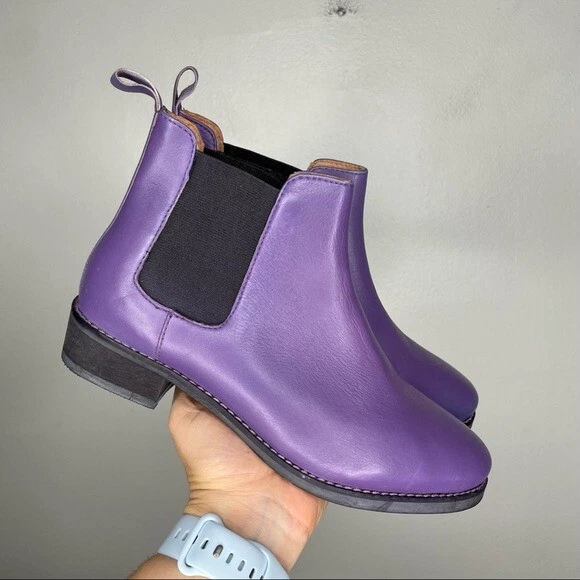 Eight Second Leather Chelsea Boot Womens 7 | eBay