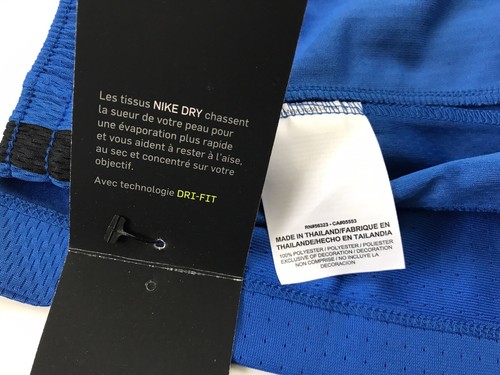 NWT Nike Youth Boy's M Dri-FIT Elite Stripe Basketball Shorts Blue Sz M New - Picture 13 of 13