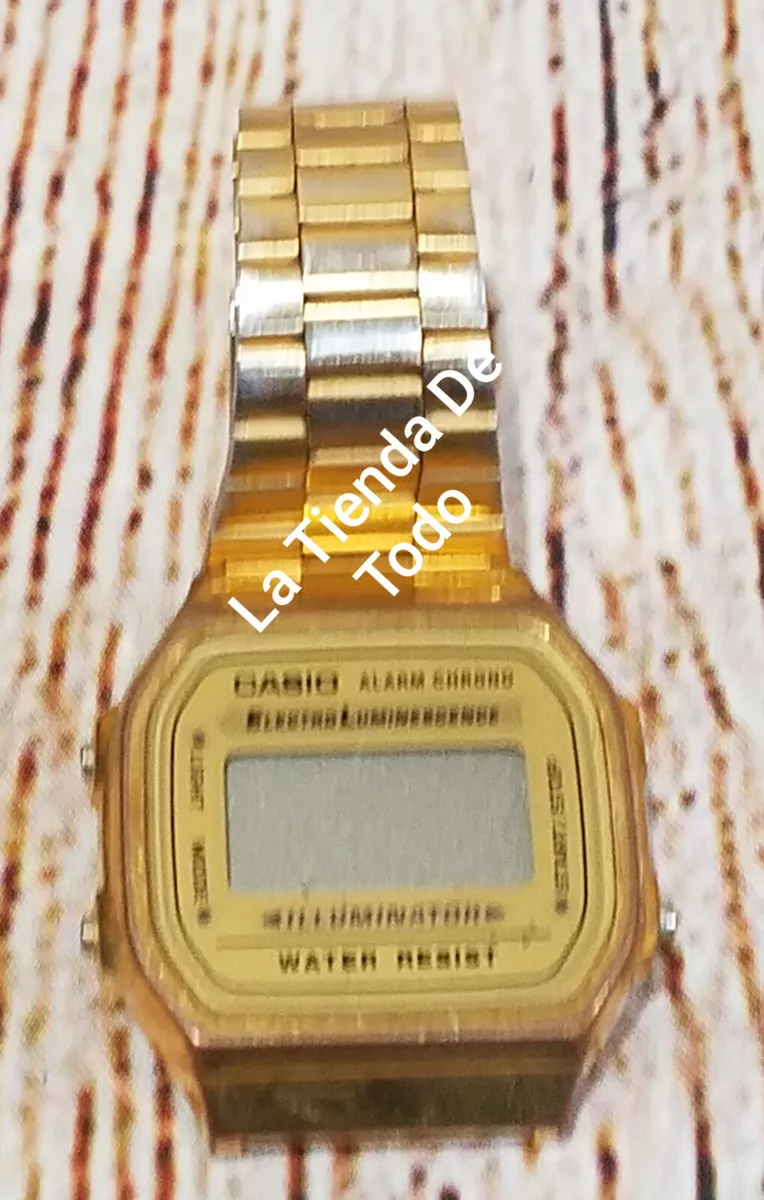 CASIO A168 Gold Silver Gray Black Rose Gold Original VINTAGE ICONIC Retro