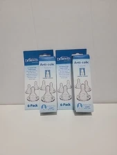 Dr Brown's Natural Flow Level 2 Narrow Baby Bottle Nipple Medium Flow 3m+ 12pk