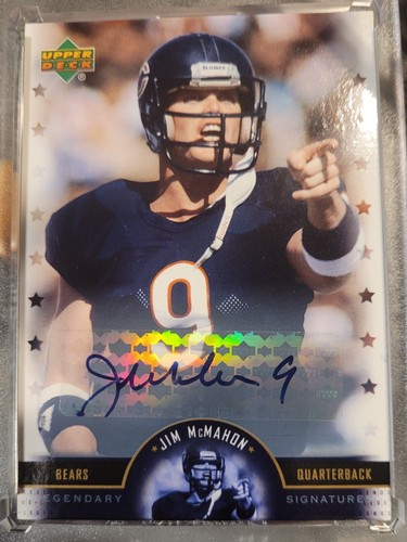 Jim Mcmahon Auto Card EBay