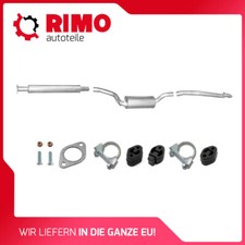 Volvo S40 II 2.0 D (ab 2004-) für ohne DPF Auspuffanlage Mit Montagesatz Auspuff