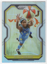 2021 Panini Prizm WNBA Prizms Silver #84 Ruthy Hebard - NM-MT