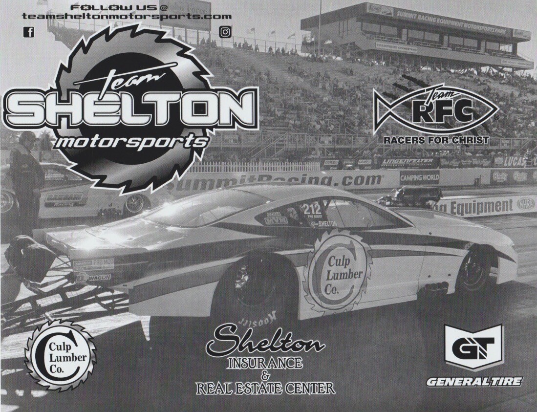 2023 Stan Shelton signed Culp Lumber Ford Mustang Pro Mod NHRA Hero ...