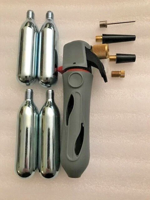 CO2 Power Cleaner Reusable Air Duster PC Pro Kit inflator blower  4 C02 + 4 tips - Image 2 of 4