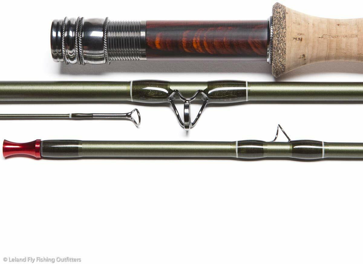 6wt Leland Fly Rod New Zealand Streamer Fly Rod 9' 6 weight 4 piece eBay