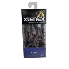 Xtenex X300 Smoke Gray Stretch Laces 29.5" / 75cm Long NEW 