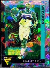 2020-21 Panini Flux Bradley Beal Cracked Ice #177 Wizards C072