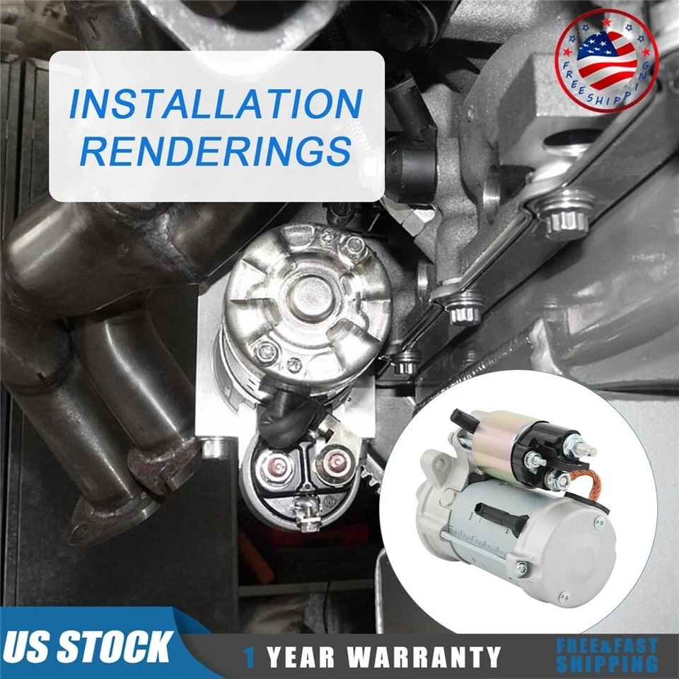 NUEVO Arranque DL3T-11000-AA Para Ford 2013-2014 6.2L/379CI V8 F-150 5.0L/302CI V8 Foto 2 de 4