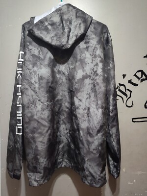 Veste De Pêche Huk Homme Camouflage – Taille XL – (Attention : Fermeture éclair Cassée)
