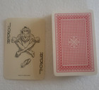 NICE VINTAGE VINYL POUCH "LET US PLAY" PLAYING CARDS AND SCORE PAD HONG KONG — photo 4