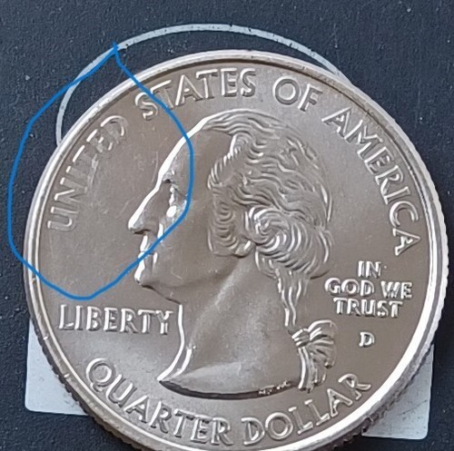 2007 Idaho State Quarter Error Cracked Die Break Multi-cracks NMt Condition - Picture 8 of 11