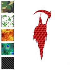 Grim Reaper Death, Vinyl Decal Sticker, 40 Patterns  3 Sizes, 349