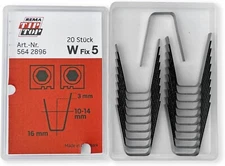 Rema Tip Top 20 W-5 Tire Regroover Blades 10-14mm Wide, Up to 16mm Deep
