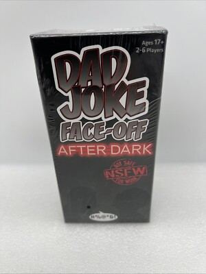 Dad Joke Face-Off: After Dark Edition Game New & Sealed