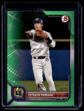 2022 Bowman NPB Green Tetsuto Yamada /99 #141